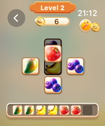 Tiles 3 Stack gameplay